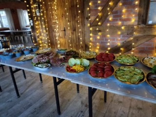 Szwedzki stół warzywa